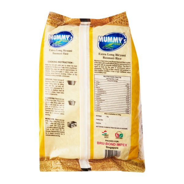Mummy's Daily Basmati Rice 1kg - Image 2