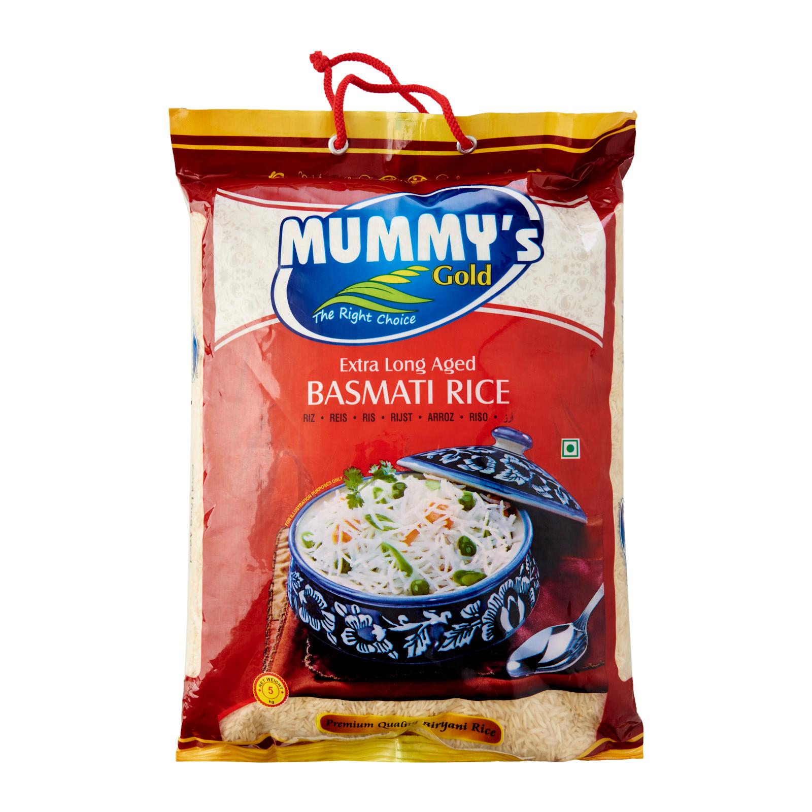 Buy Mummy’s shopping Mummy’s gold basmati rice 5kg in Singapore Mummy’s gold basmati rice