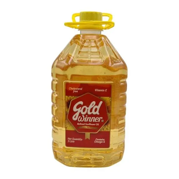 Gold Winner Refined Sunflower Oil 5L – Pure & Healthy Cooking Oil