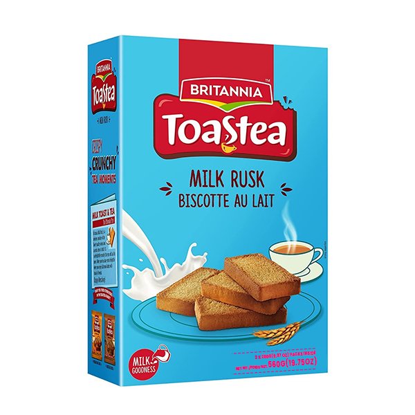 Britannia Milk Rusk Biscotte Au Lait 560g Britannia Milk Rusk Biscotte Au Lait 560g