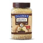 Daawat Brown Basmati Rice (Jar) 1kg