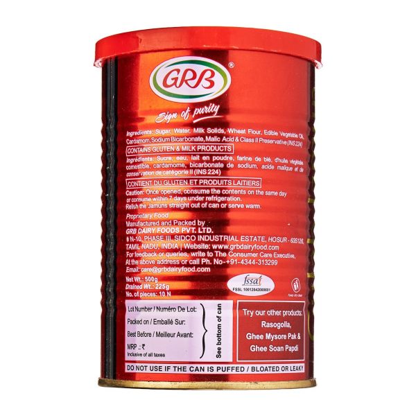 GRB Gulab Jamun 500g - Image 2