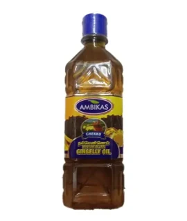 Buy Ambikas Chekku Gingelly Oil 1L Online in Singapore – Cold-Pressed & Pure