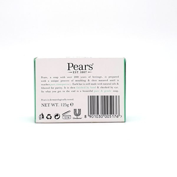 Pears Pure Gentle With Lemon Flower Extracts 125g - Image 2