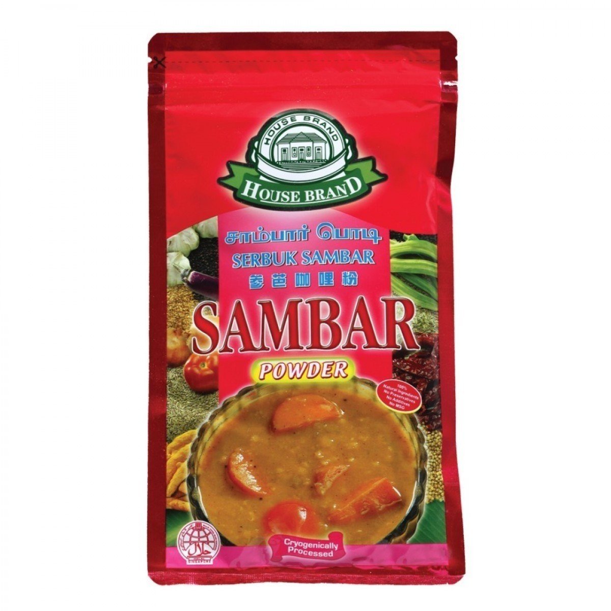 House Brand Sambar Powder 125g_F House Brand Sambar Powder 125g - Image 1