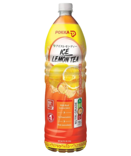 Pokka Ice Lemon Tea 1.5L – Refreshing Real Brewed Tea with Lemon Flavor | Buy Online in Singapore