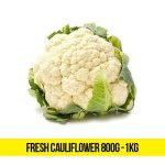 Fresh Cauliflower 800g-1kg