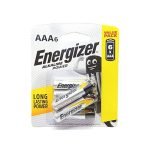 Energizer AAA Battery 6s