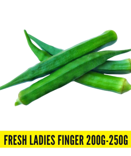Buy Fresh Ladies Finger (Okra) 200g-250g Online in Singapore – Kiasumart