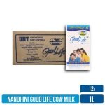 Nandini Good Life Cow Milk 1L (Carton of 12)