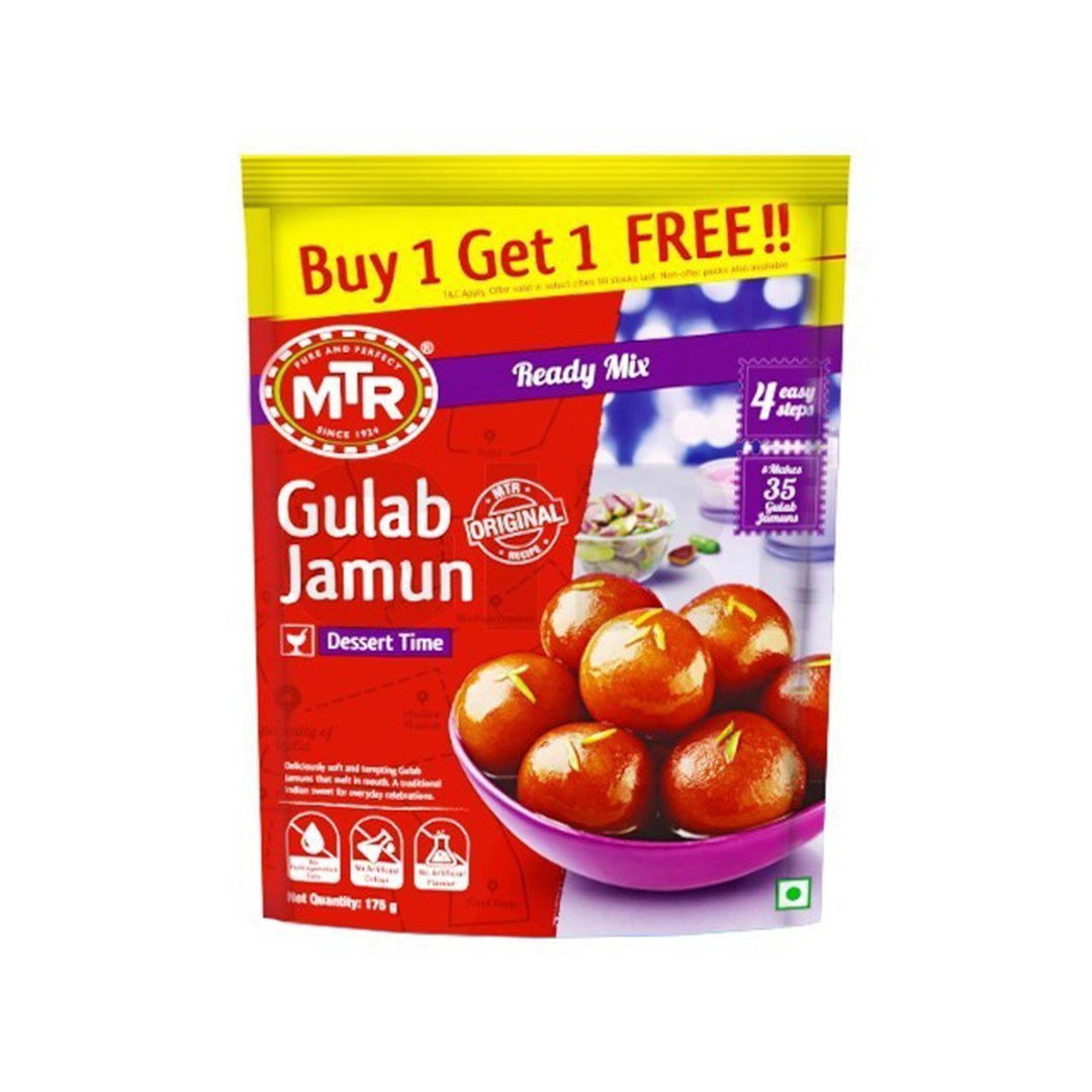 333333 MTR Gulab Jamun Mix (1+1) 175g - Image 1