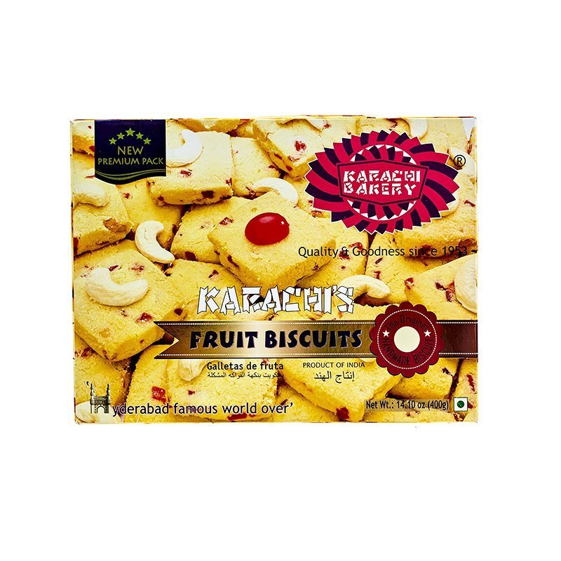 Karachi Bakery Fruit Biscuits 400g Karachi Bakery Fruit Biscuits 400g - Image 1