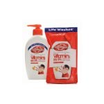 Lifebuoy Germ Protection Hand Wash With Vitamins 190ml (Buy Pump Get Refill Pack Free)