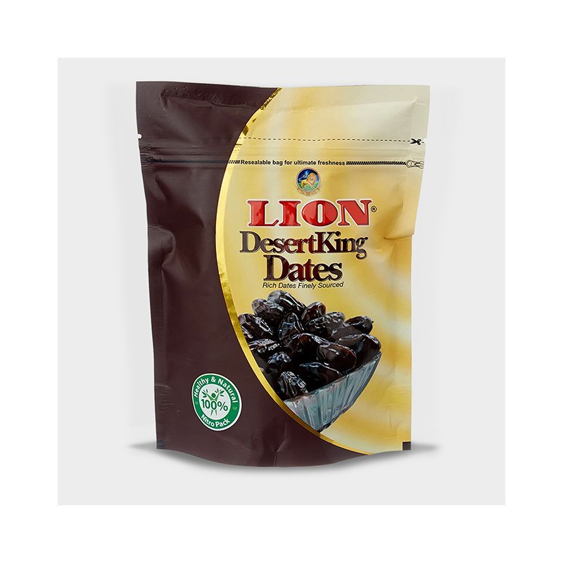 Lion Desert King Dates Pouch 250g Lion Desert King Dates Pouch 250g - Image 1