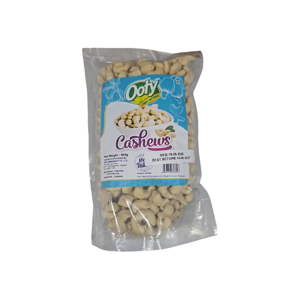 Ooty Premium Cashew 500g Ooty Premium Cashew 500g
