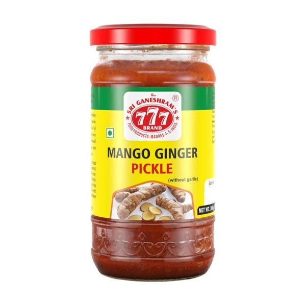 777 Mango Ginger Pickle 300g - Image 2