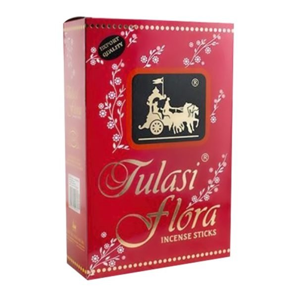 Tulasi Flora Incense Sticks Pack of 6 (25g Each) - Image 2