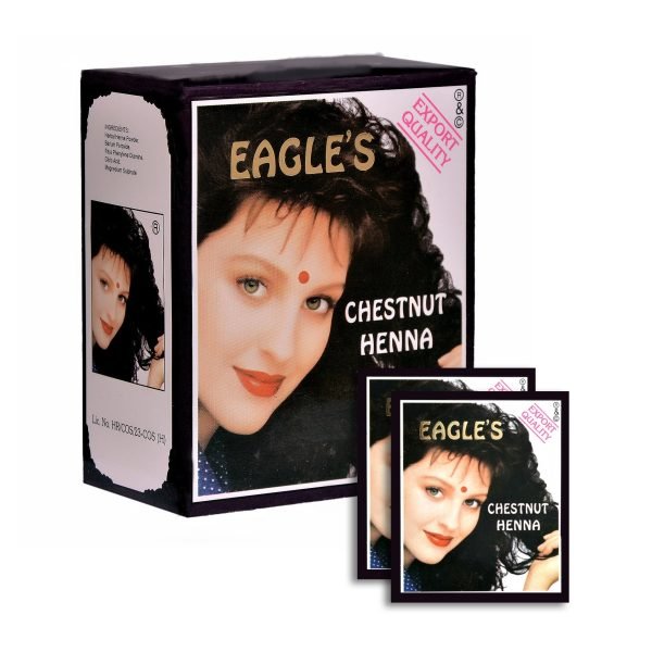 Eagles Chestnut Henna 60g 6 pcs Bundle - Image 2