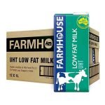 Farmhouse UHT Milk Low fat 1L (Carton of 12)