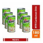 MTR Cardamon Drink 180ml  (Pack of 6)