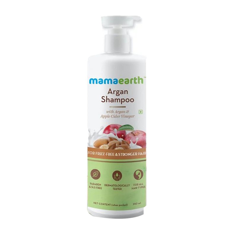 Honeyview_MAMAEARTH ARGAN SHAMPOO WITH ARGAN _ APPLE CIDER 48PICS X 250ML Mamaearth Argan Shampoo With Argan & Apple Cider 250ml - Image 1
