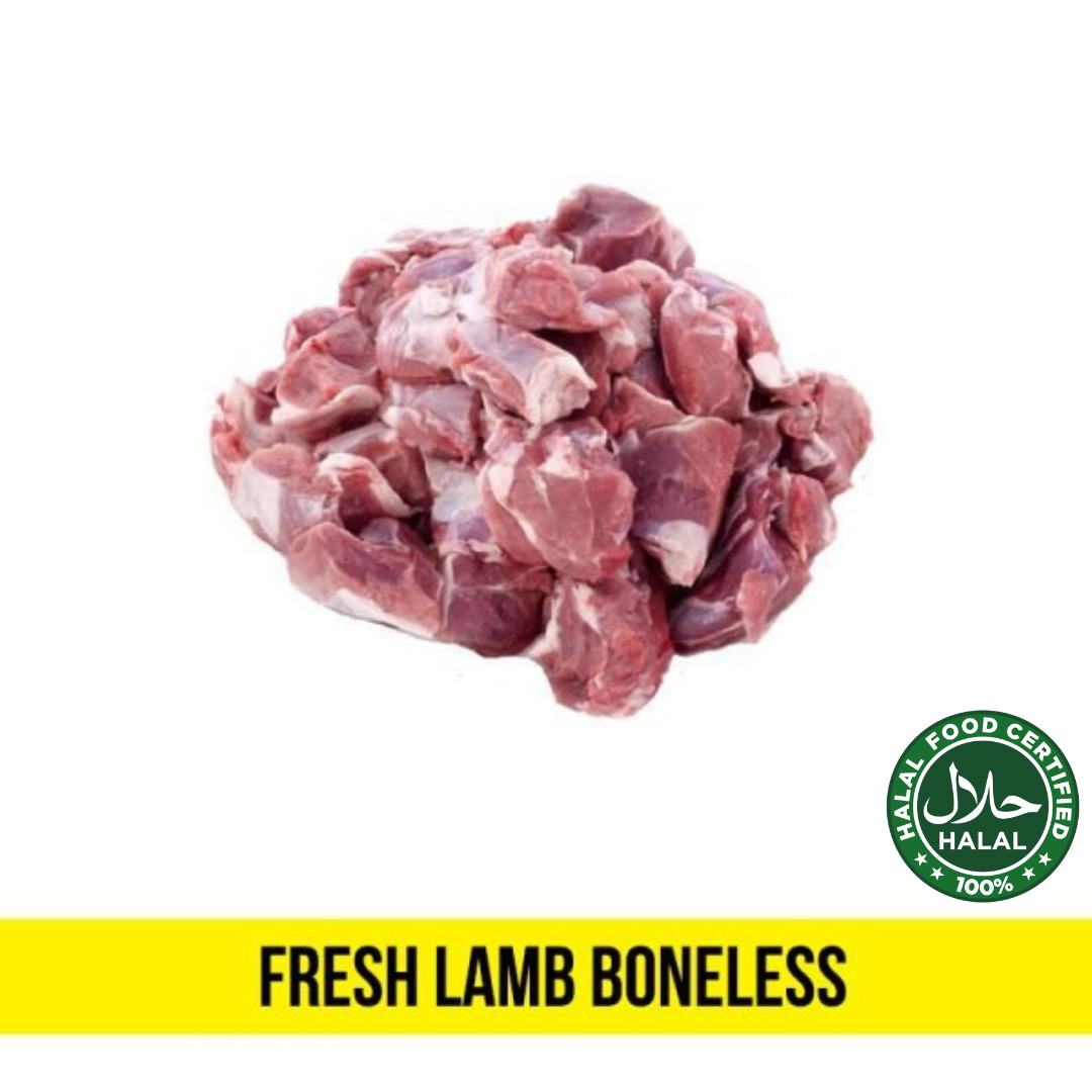 Fresh Lamb Boneless 1kg Fresh Lamb Boneless 1kg