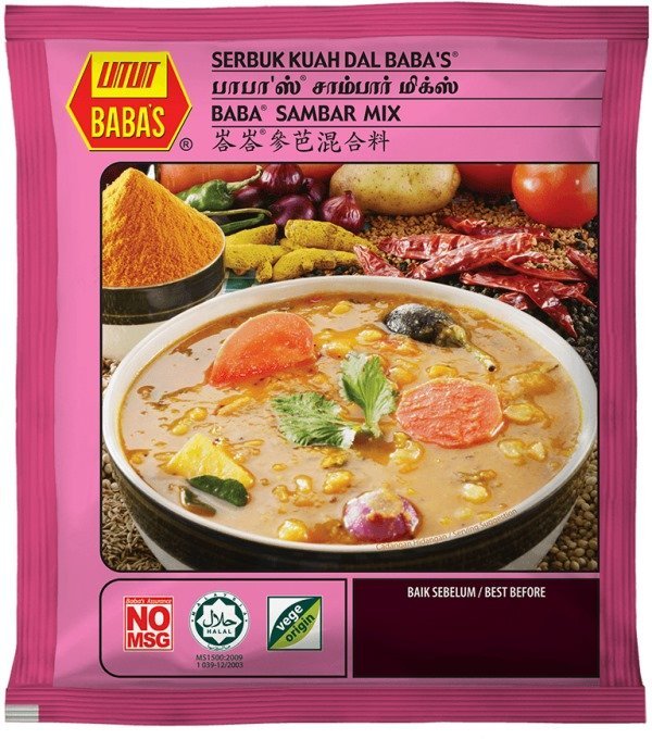 36033393-84bb-422a-aa5f-ac234a73c0bb Baba’s Sambar Mix 1kg - Image 1