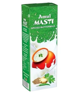 Buy Amul Masti Spiced Buttermilk 200ml Online in Singapore – Refreshing & Healthy