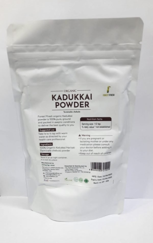 Forest Ffresh Kadukkai Powder 100g - Image 2