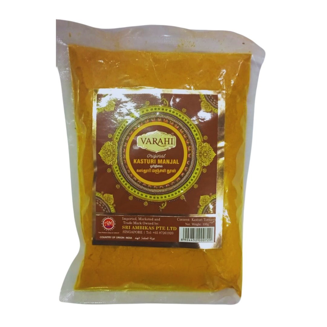 Kasturi Manjal 100g Varahi Kasturi Turmeric Powder 100g - Image 1