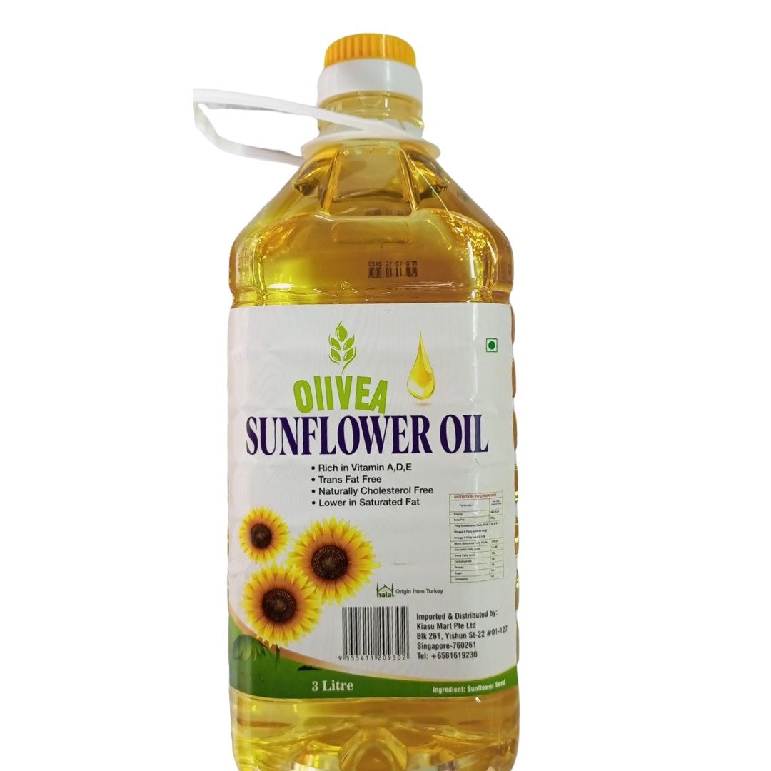 Olivea Olivea Sunflower Oil 3L - Image 1