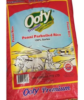 Ooty Premium Parboiled Ponni Rice 25kg