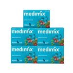 Medimix Ayurvedic Cool 125g (Pack of 5 )