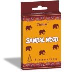 Tulasi Sandal Cone Sambrani 5s