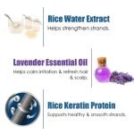 Wow Skin Science Rice Water & Lavender Shampoo 300ml - Image 4
