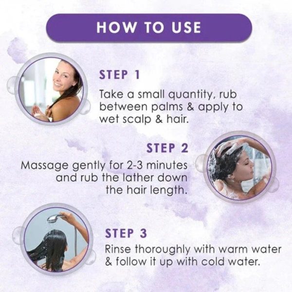 Wow Skin Science Rice Water & Lavender Shampoo 300ml - Image 3