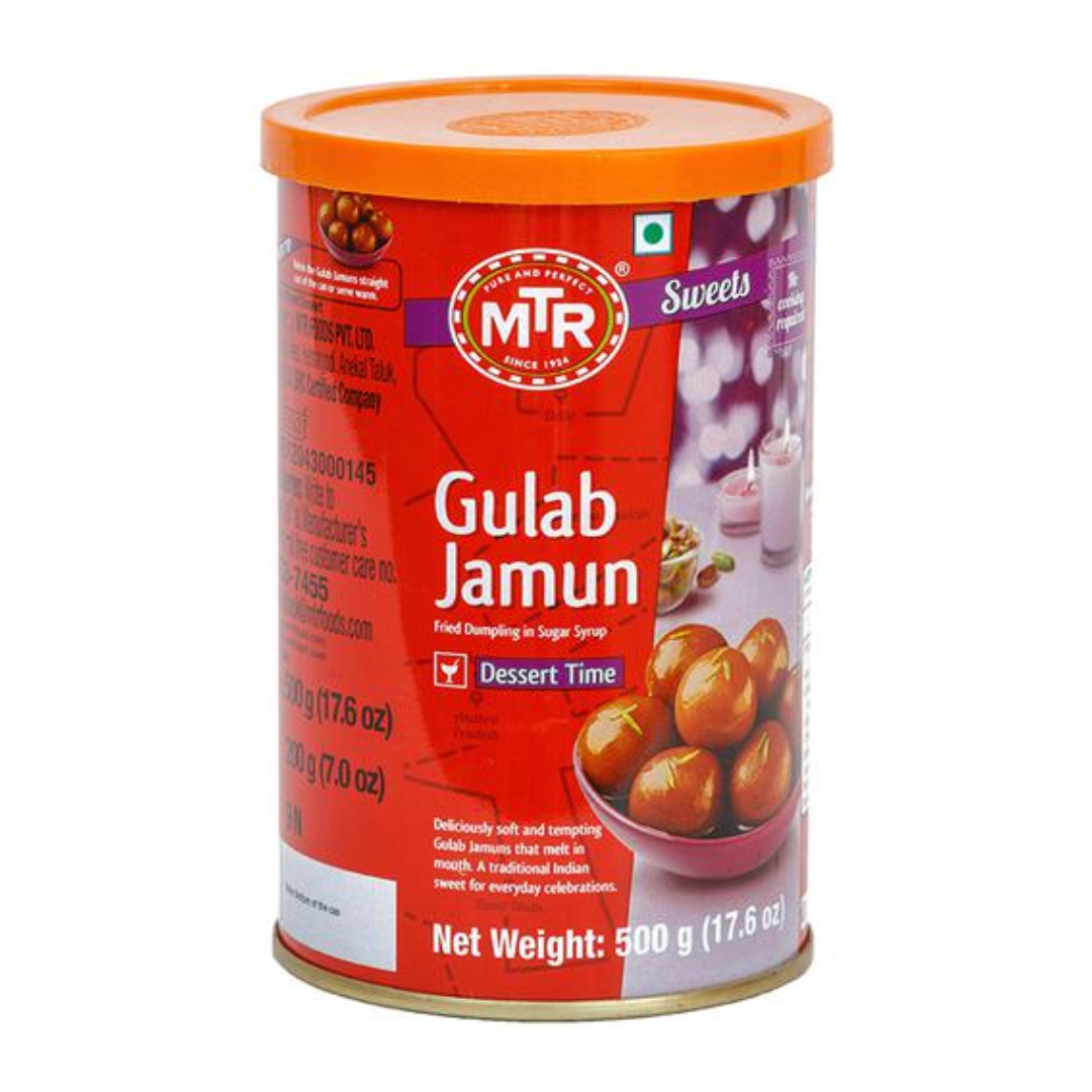MTR Gulab Jamun Tin 500g in Singapore Sweet MTR Gulab Jamun Tin 500g in Singapore Sweet