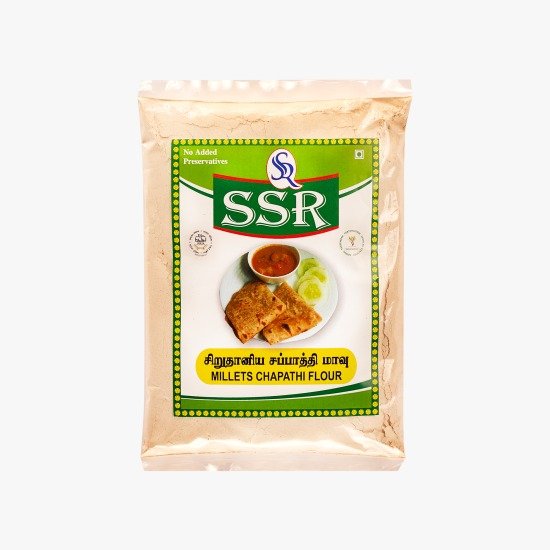 SSR Millets Chappathi Flour 450g SSR Millets Chappathi Flour 450g - Image 1