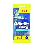 Gillete Blue II Plus Men's Disposable Razor (5+1)