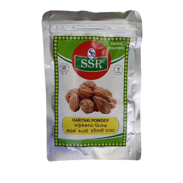 SSR Haritaki Powder (Kadukkai) 100g SSR Haritaki Powder (Kadukkai) 100g