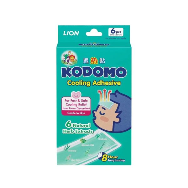 kodomo Cooling Adhesive 6's kodomo Cooling Adhesive 6's - Image 1
