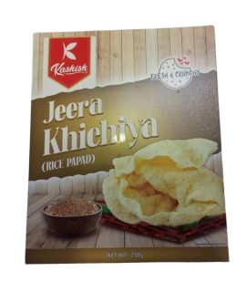 Kashish Jeera Khichiya (Rice Papad) 200g