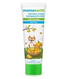 Mamaearth Orange Toothpaste For Kids 50g