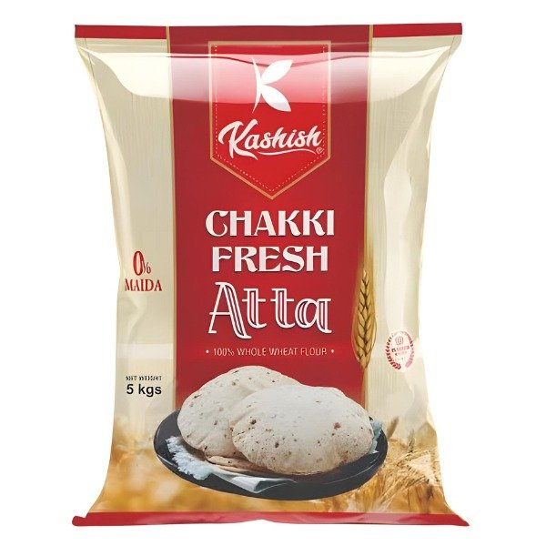 Kashish Chakki Fresh Atta 5Kg Kashish Chakki Fresh Atta 5Kg - Image 1