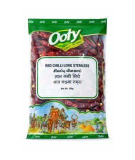Ooty Stemless Red Chilli Long 100g