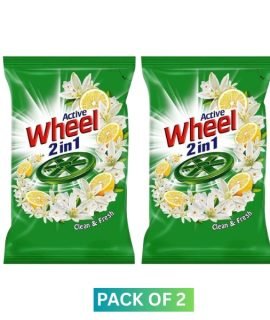 Active Wheel Detergent Powder 1kg (Twin Pack)