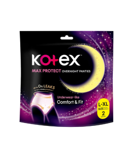 Kotex Max Protect Overnight Panties L - XL