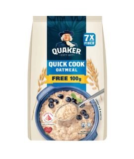 Quaker Quick Cook Oatmeal Refill pack 900g
