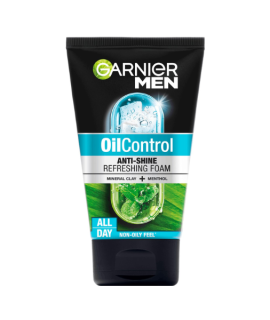 Garnier Men Oil Control Anti Shine Foam 100ml