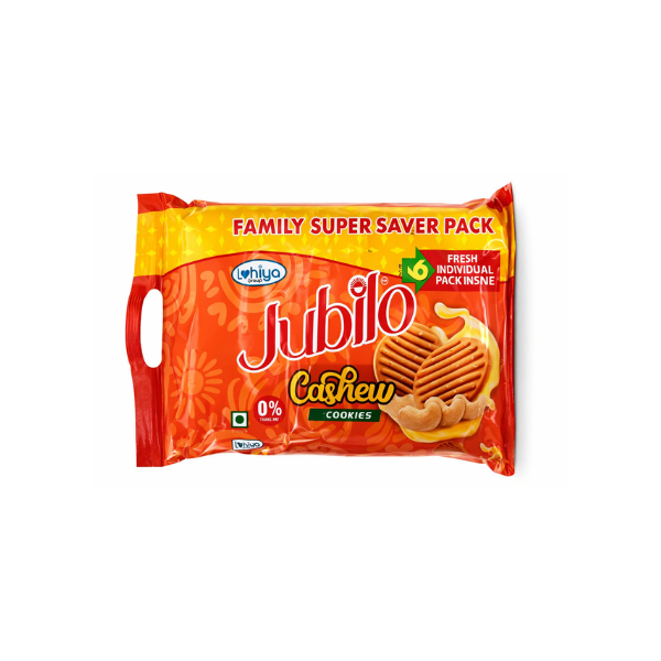 Jubilo Cashew Cookies Family Pack 464g Jubilo Cashew Cookies Family Pack 464g